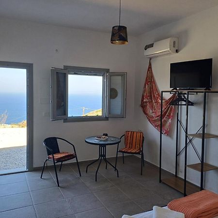 'Nektarios' Cycladic House With Sunrise And Sea View!! Apartment Иа Екстериор снимка